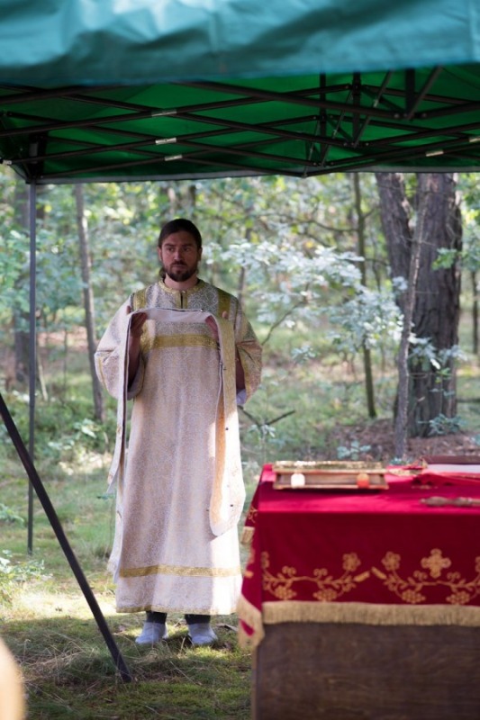 Polowa Liturgia w drodze z Warszawy na Grabarkę