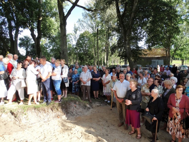 Poświęcenie kamienia węgielnego w Potoce