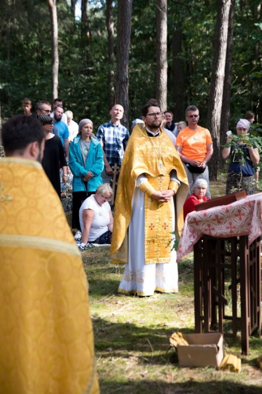 Polowa Liturgia w drodze z Warszawy na Grabarkę