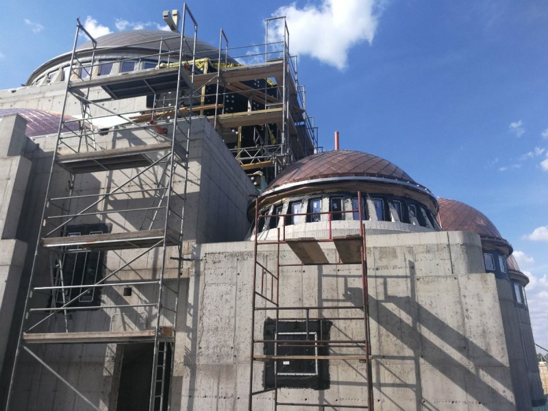 Z placu budowy warszawskiej Hagia Sophia
