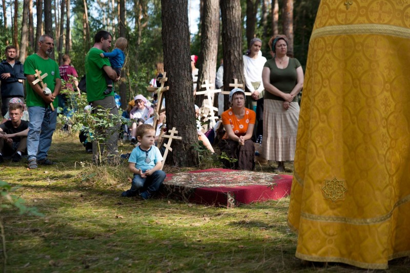 Polowa Liturgia w drodze z Warszawy na Grabarkę