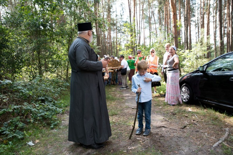 Polowa Liturgia w drodze z Warszawy na Grabarkę