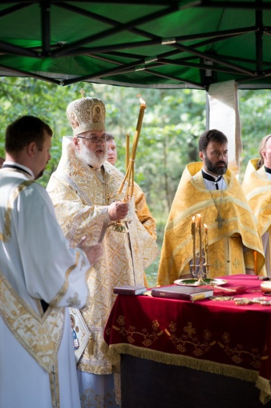 Polowa Liturgia w drodze z Warszawy na Grabarkę