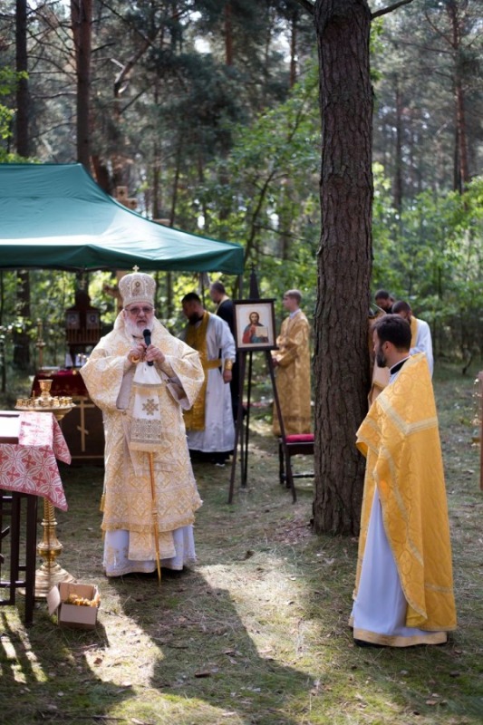 Polowa Liturgia w drodze z Warszawy na Grabarkę