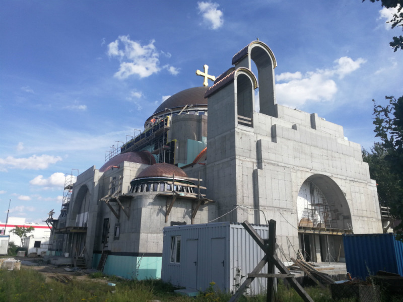 Z placu budowy warszawskiej Hagia Sophia