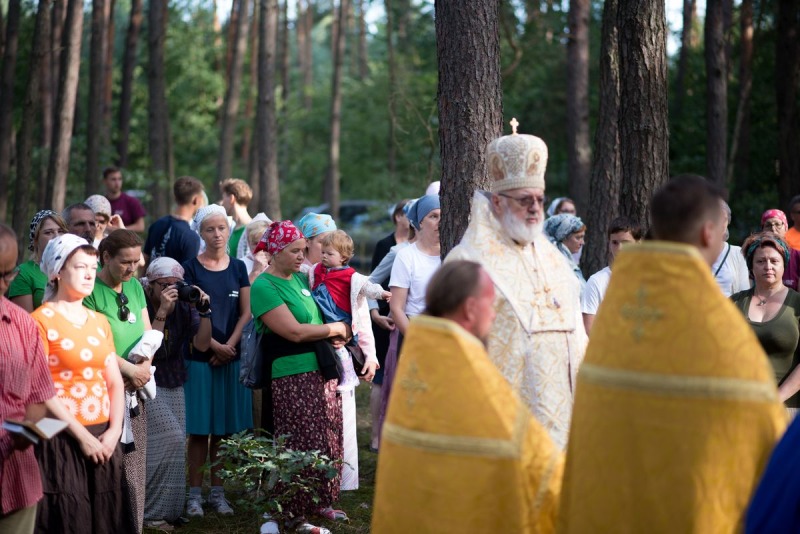 Polowa Liturgia w drodze z Warszawy na Grabarkę