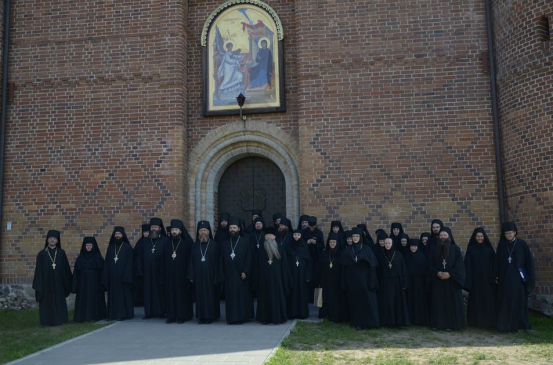 Spotkanie mnichów i mniszek w Supraślu