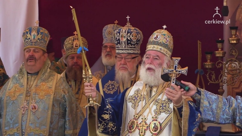Z wizyty patriarchy Teodora II