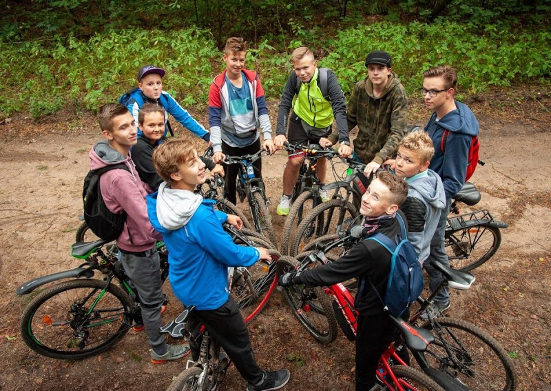 Supraśl: pierwszy obóz rowerowy dla młodzieży