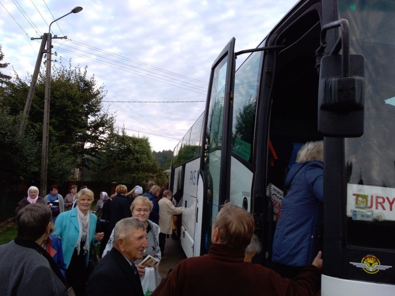 Pielgrzymka autokarowa z Milejczyc do Odrynek