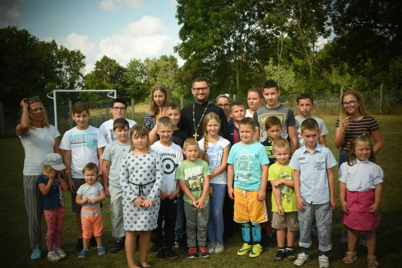 Piknik parafialny w Dolicach