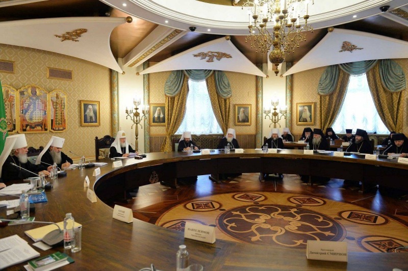 Posiedzenie Wyższej Rady Kościoła w Moskwie