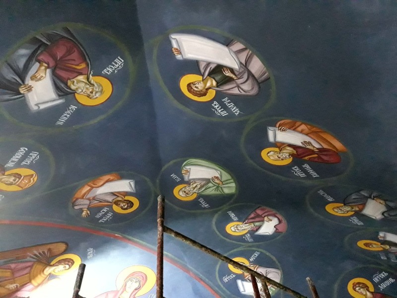 Rozpoczęcie drugiego etapu rekonstrukcji supraskich fresków
