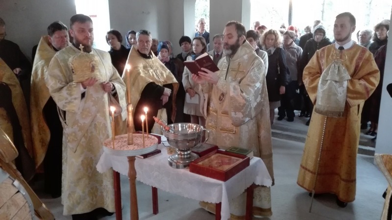 Poświęcenie krzyży w Wasilkowie