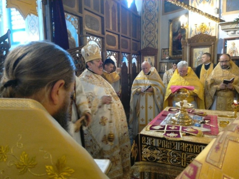 Uroczystość parafialna w Terespolu