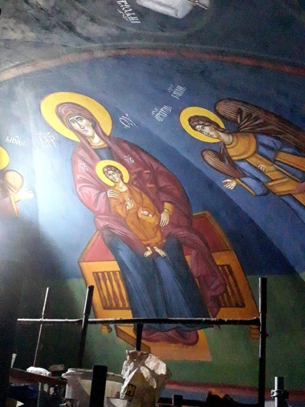 Rozpoczęcie drugiego etapu rekonstrukcji supraskich fresków