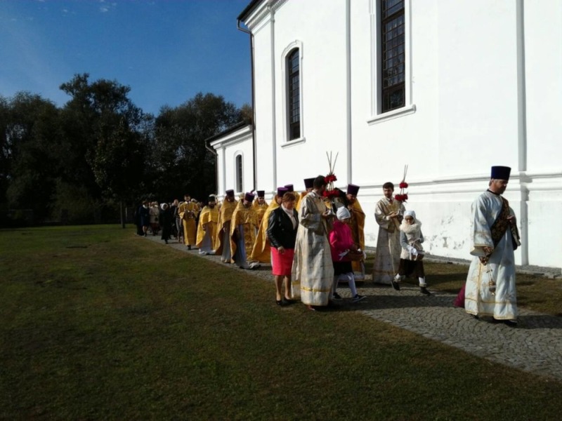 Uroczystość parafialna w Terespolu