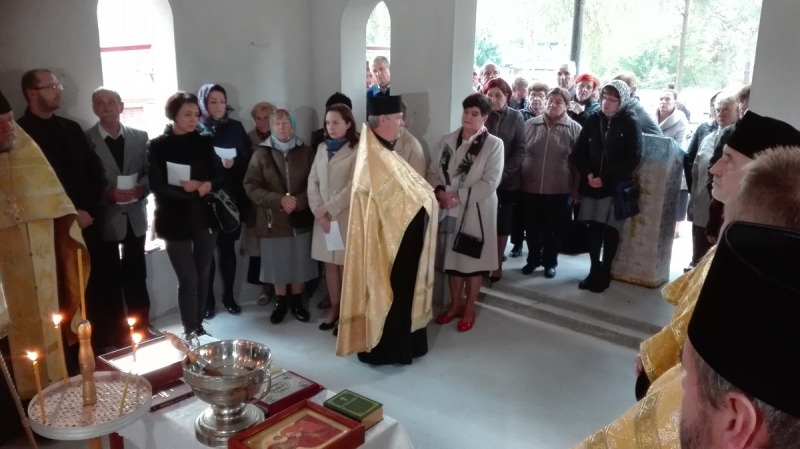 Poświęcenie krzyży w Wasilkowie
