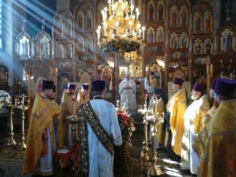 Uroczystość parafialna w Terespolu