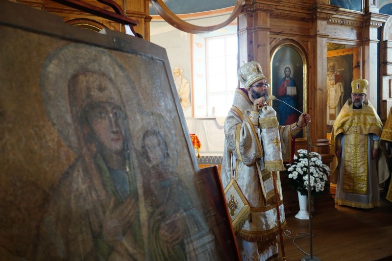 Wyświęcenie nowej polichromii w Topilcu