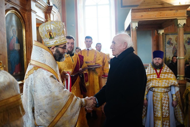 Wyświęcenie nowej polichromii w Topilcu