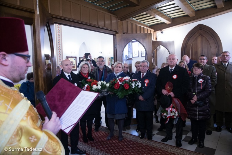 Uroczystości z okazji Dnia Niepodległości w Stargardzkiej Cerkwi