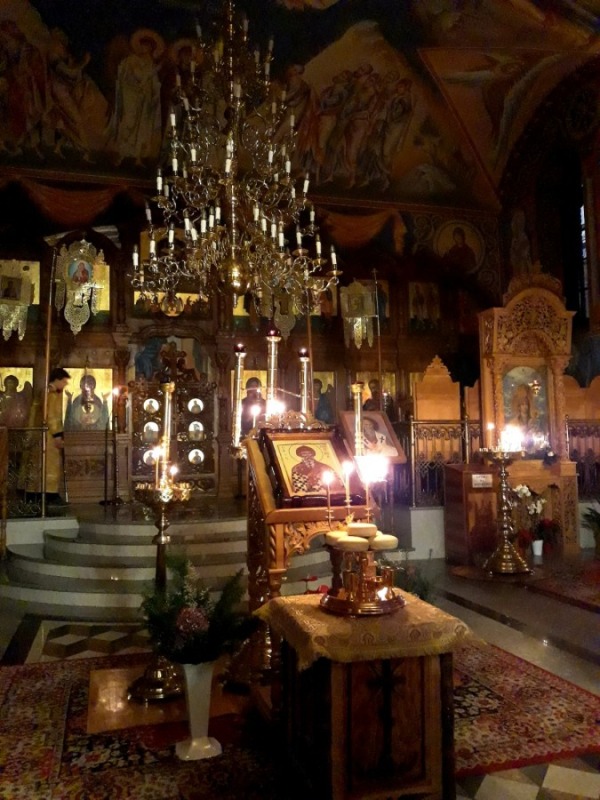Nocna agrypnia w Supraskim Monasterze