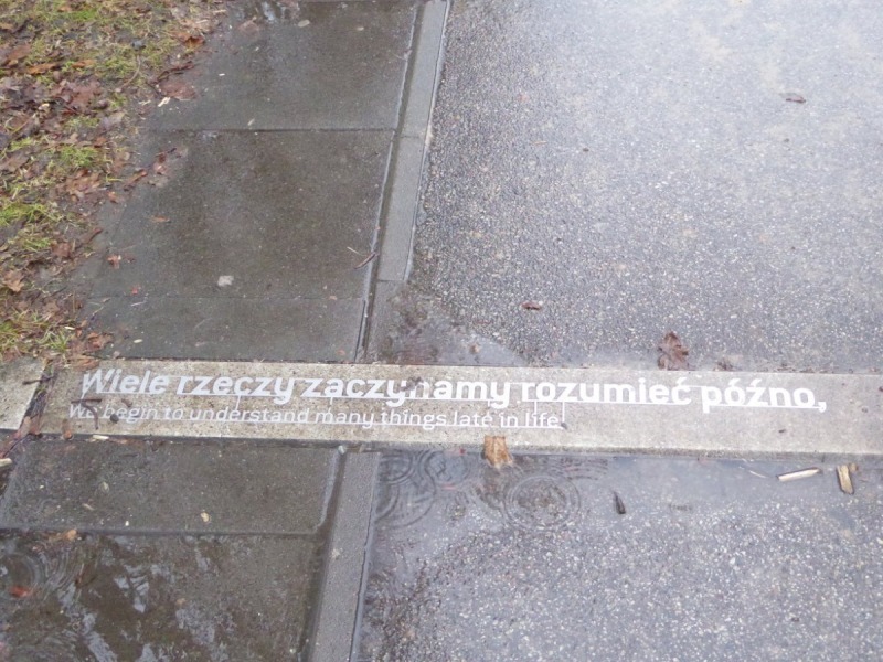 ścieżka Ryszarda Kapuścińskiego, Pole Mokotowskie, Warszawa