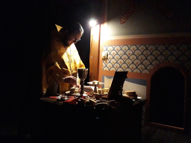 Nocna agrypnia w Supraskim Monasterze