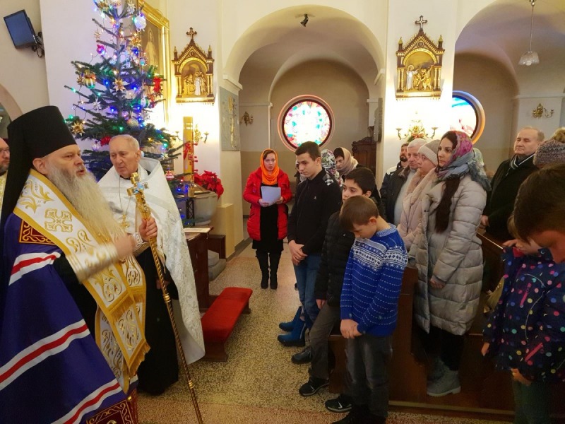 Bielsko-Białą odwiedził biskup Atanazy