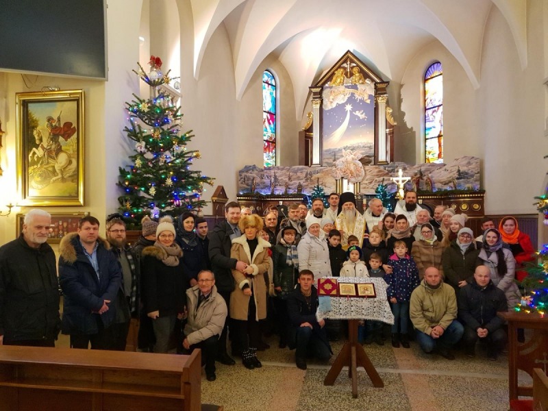 Bielsko-Białą odwiedził biskup Atanazy