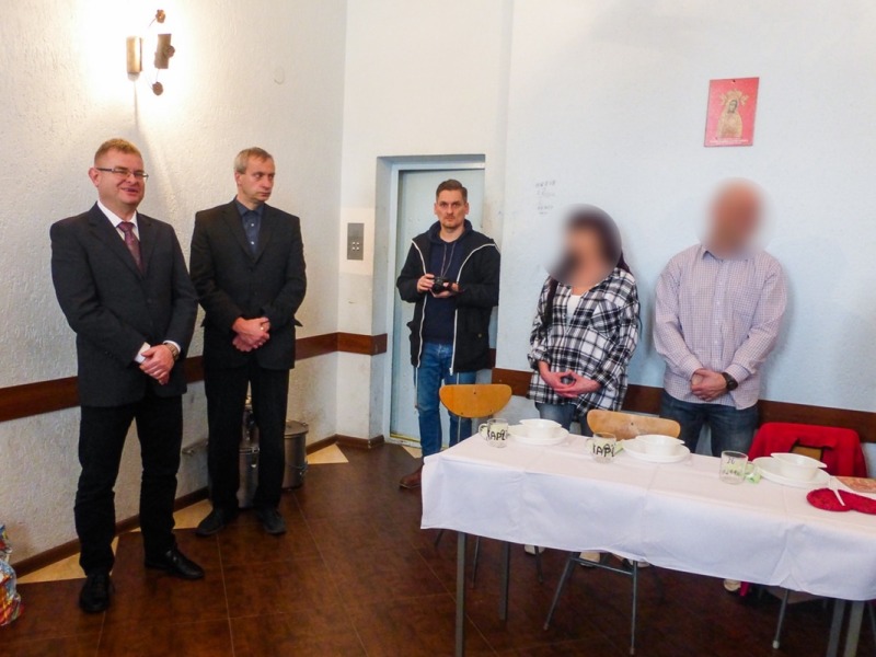 Spotkania wigilijne w białostockim Areszcie Śledczym i Zakładzie Karnym