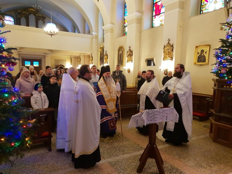 Bielsko-Białą odwiedził biskup Atanazy