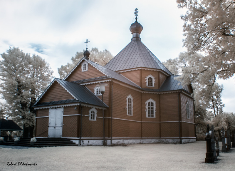 Cerkwie Podlasia – zdjęcia w podczerwieni
