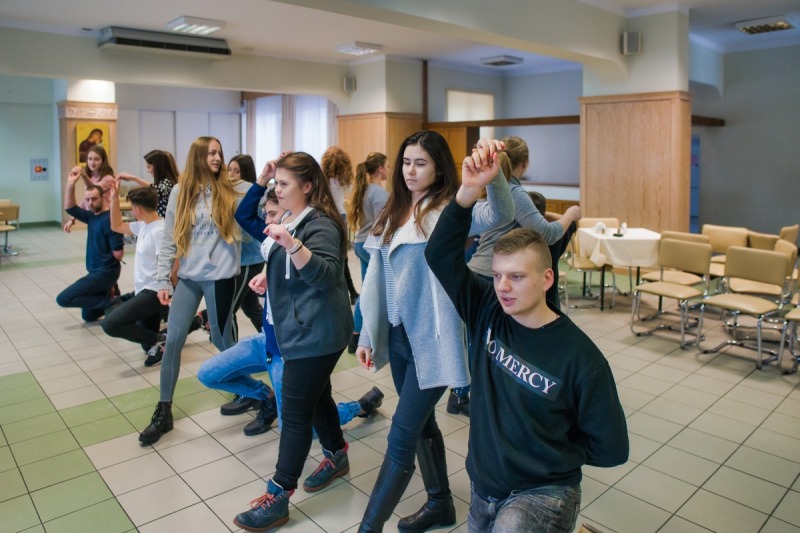 Próby „Poloneza” przed V Balem Młodzieży Prawosławnej