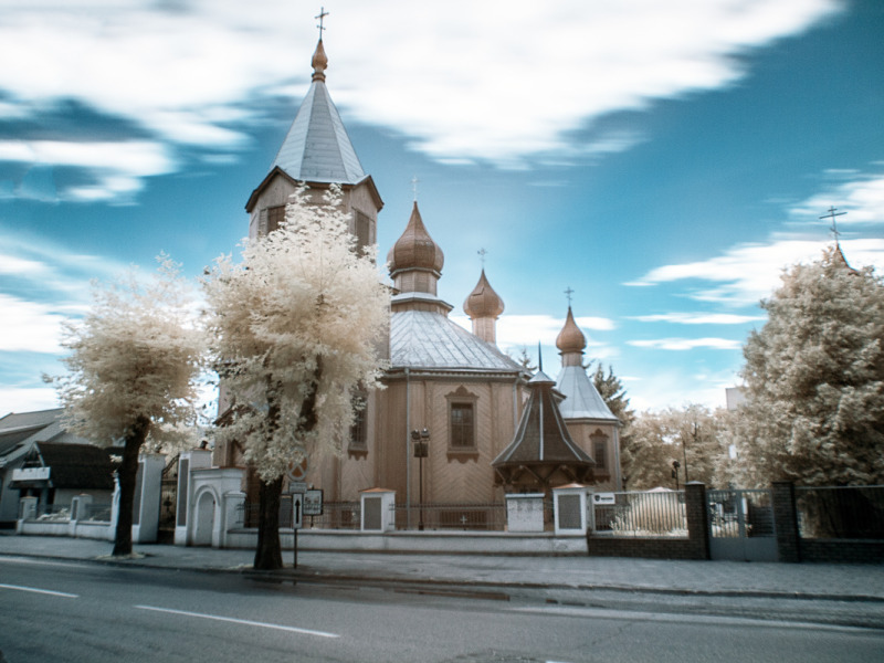 Cerkwie Podlasia – zdjęcia w podczerwieni