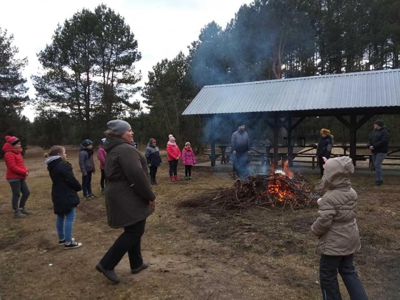 Ognisko dla dzieci i młodzieży w parafii w Milejczycach