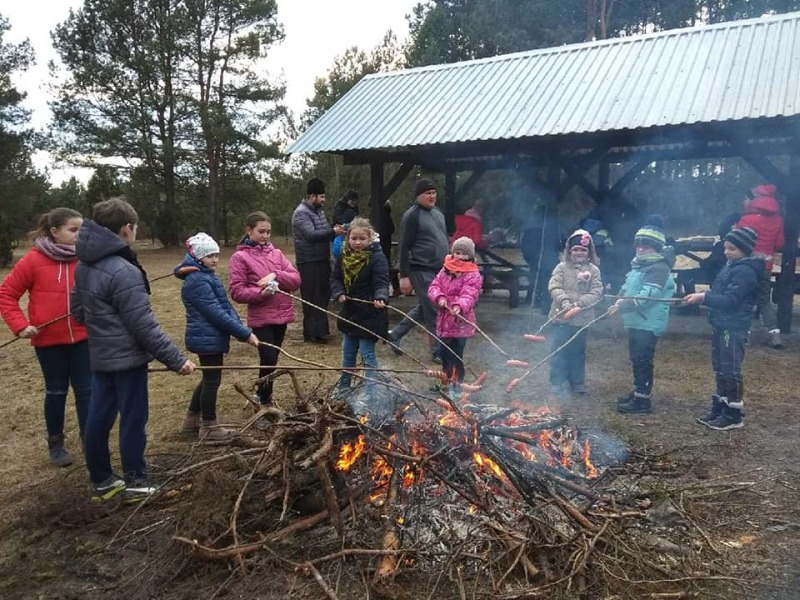 Ognisko dla dzieci i młodzieży w parafii w Milejczycach