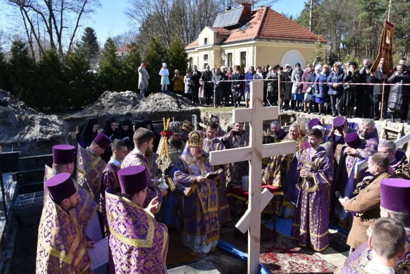 Turkowice: położenie kamienia węgielnego