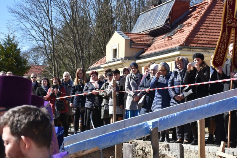 Turkowice: położenie kamienia węgielnego