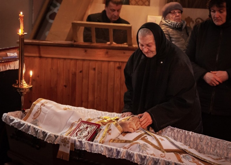  Uroczystości pogrzebowe ks. mitrata Mikołaja Szebelana
