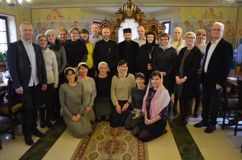 Kolędowanie na rzecz monasteru w Wojnowie