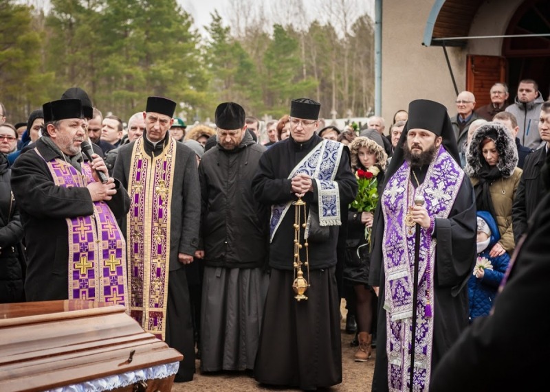  Uroczystości pogrzebowe ks. mitrata Mikołaja Szebelana