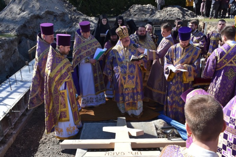 Turkowice: położenie kamienia węgielnego