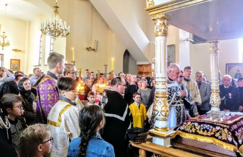 Wielki Piątek w parafii kleszczelowskiej