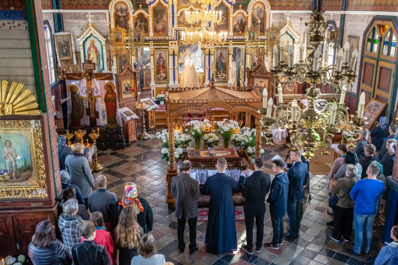 „Nasza mała, Wielka Sobota”- Św. Liturgia w Michałowie