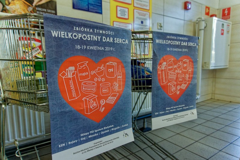 Wielkopostny Dar Serca  - zbiórka żywności