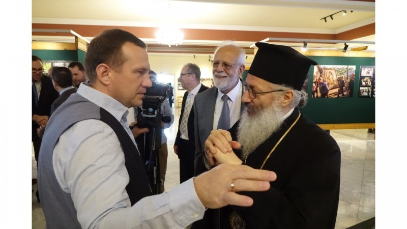 Otwarcie wystawy "Kolory Prawosławia. Cypr - Polska" na Cyprze