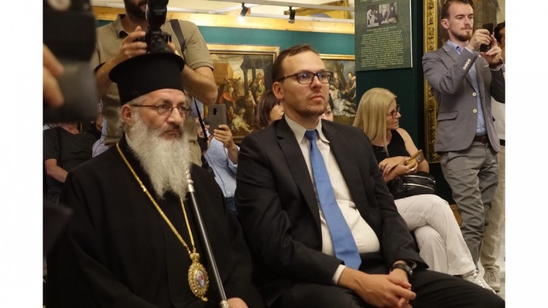 Otwarcie wystawy "Kolory Prawosławia. Cypr - Polska" na Cyprze
