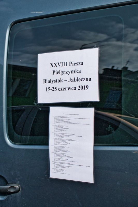 Ruszyła piesza pielgrzymka z Białegostoku do Jabłecznej